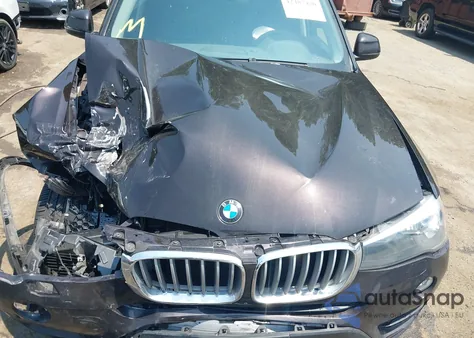 2016 BMW X3 xDrive28D из США, поврежденный, VIN 5UXWY3C54G0N87873